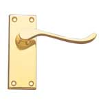 Victorian Lever Latch Scroll Privacy (H-1254)